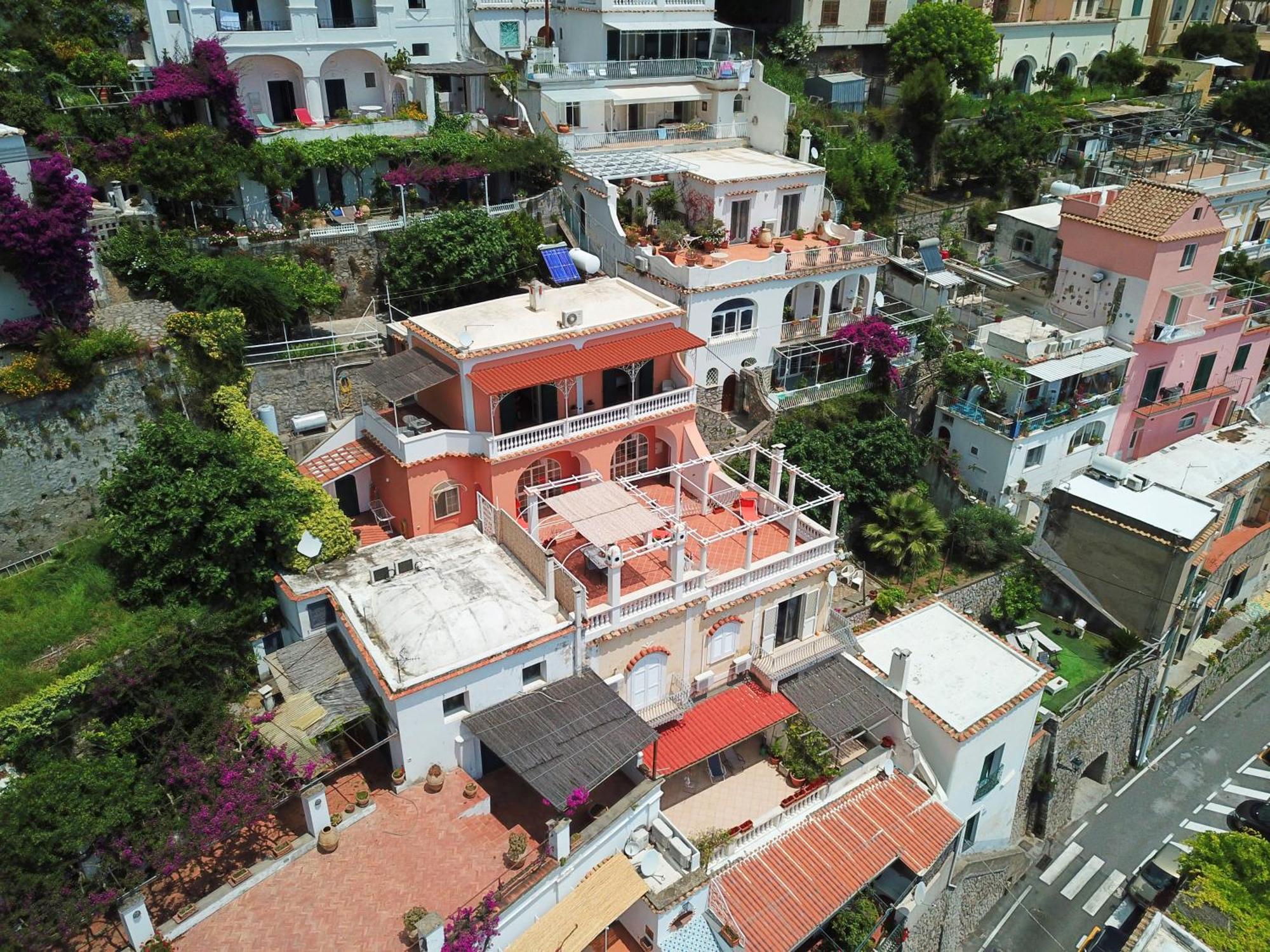 Villa Sunshine Positano Room Exterior foto